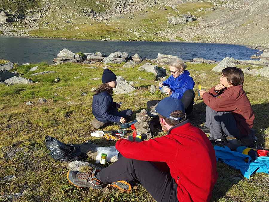 Séjour bivouac estival dans les Alpes