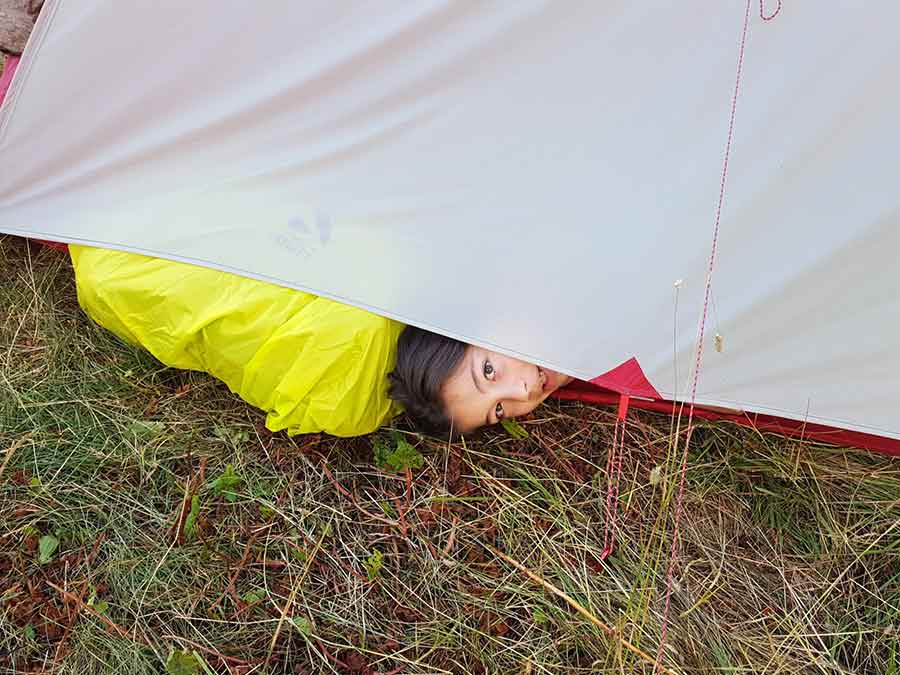 Séjour bivouac estival dans les Alpes