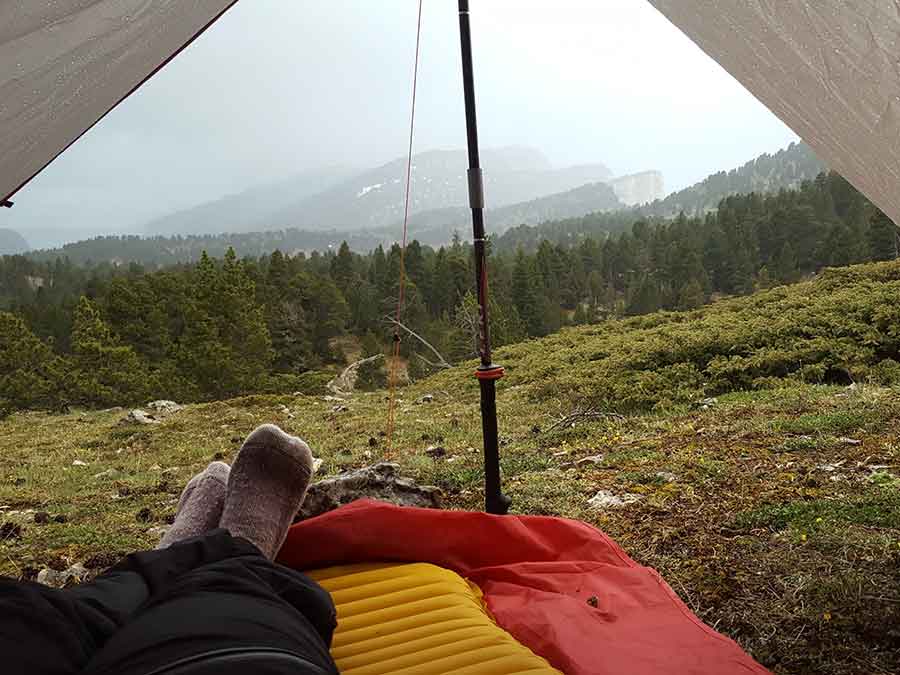 Séjour bivouac estival dans les Alpes
