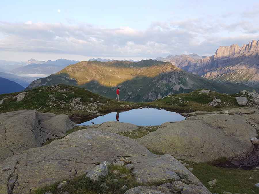 Séjour bivouac estival dans les Alpes