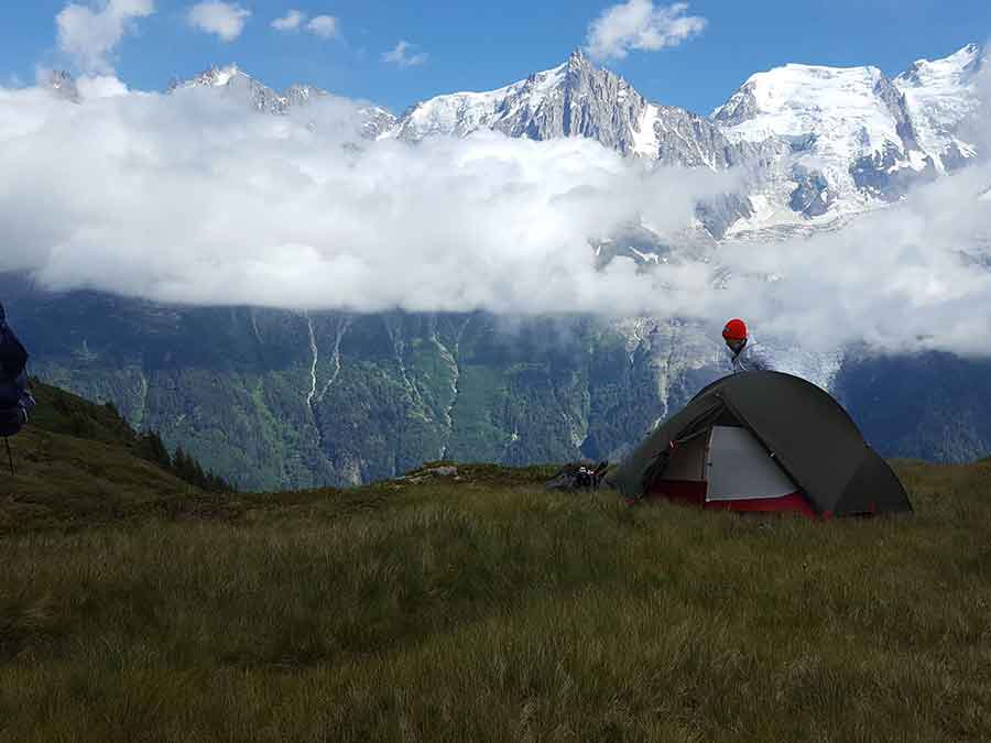 Séjour bivouac estival dans les Alpes