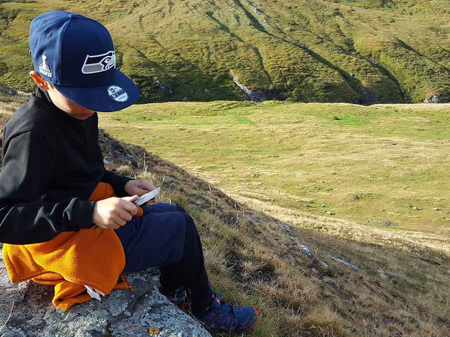 Explorer la montagne Mont-Blanc en famille