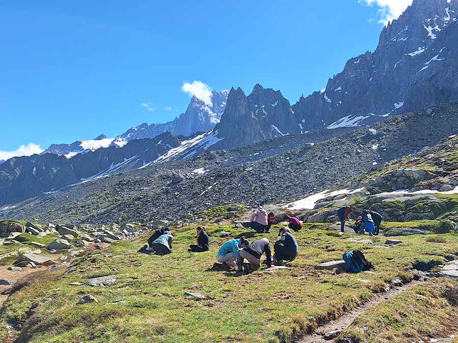 Formation en entreprise biodiversité à Chamonix Mont-Blanc
