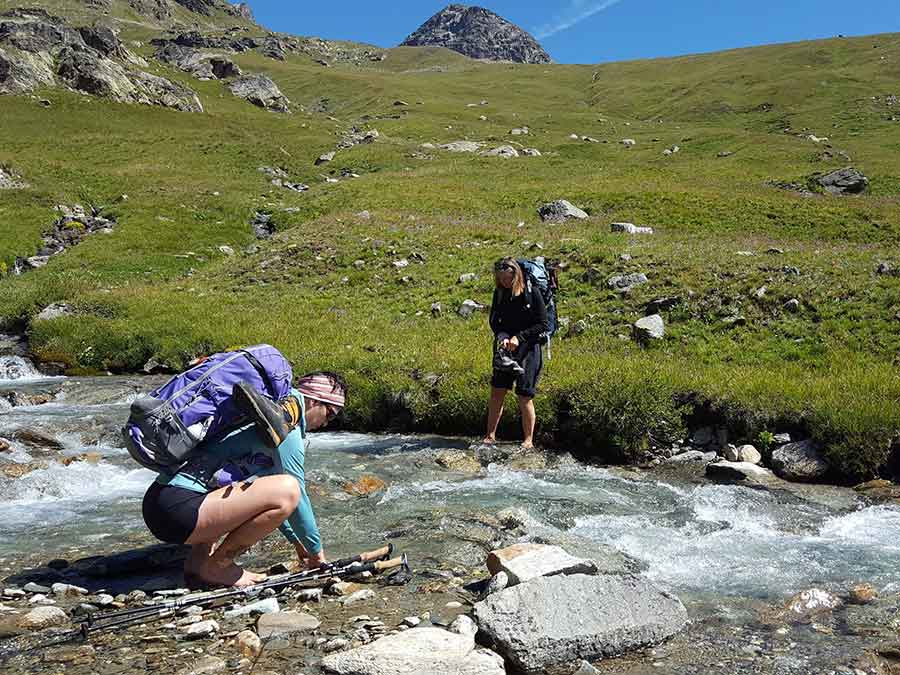 Itinérance en refuge dans le parc national de la Vanoise