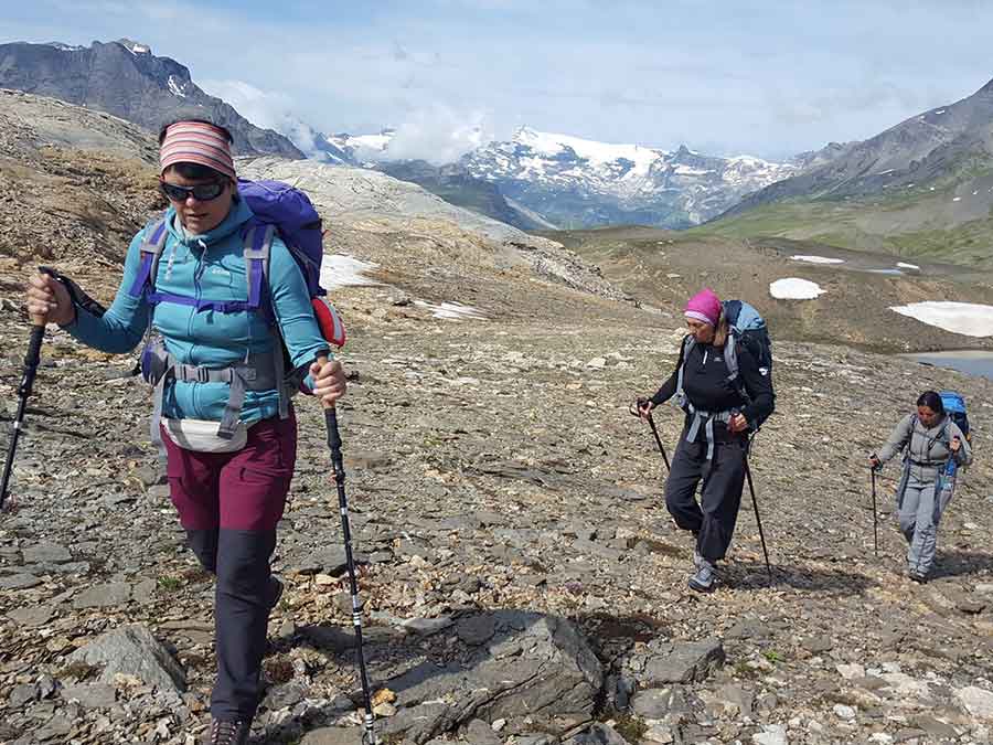 Itinérance en refuge dans le parc national de la Vanoise
