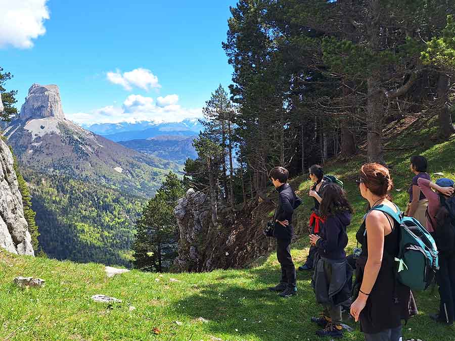 Séjour immersion montagne en famille dans le Vercors