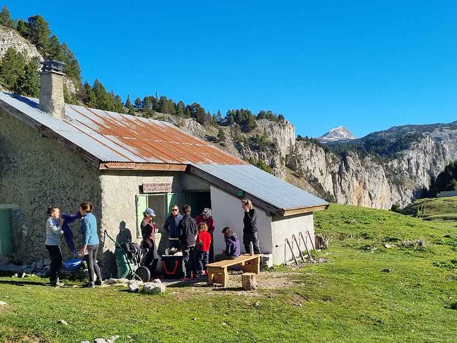 Séjour immersion montagne en famille dans le Vercors