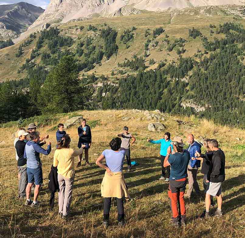 immersion-montagne-accueil Formation en nature pour les collectifs