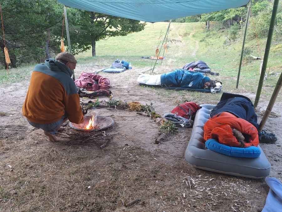 stage vie sauvage en drôme en pleine nature exploration plantes sauvages oiseaux