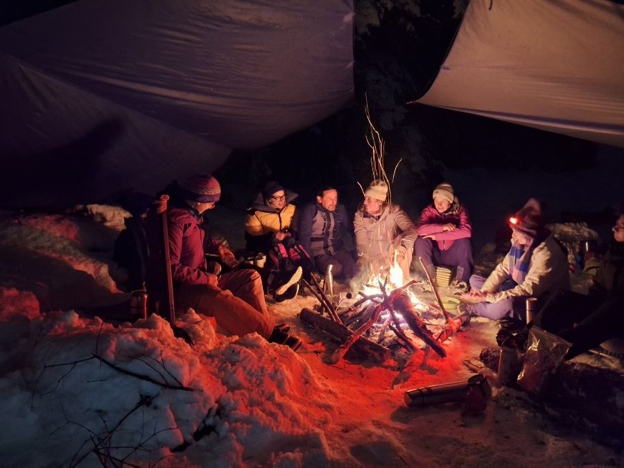Bivouac_Raquettes_Jura_Tribu_Hiver